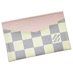 Louis Vuitton Azur White Porte Carte Rose Pink Ballerine Card Wallet Bag
